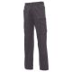 SPODNIE ROBOCZE TEXAS - ZADYMIONY-CZARNY