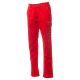 SPODNIE ROBOCZE WORKER - CZERWONY