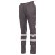 SPODNIE ROBOCZE WORKER REFLEX - ZADYMIONY