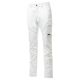 SPODNIE ROBOCZE WORKER STRETCH - BIAŁY