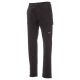 SPODNIE ROBOCZE WORKER WINTER - CAŁKIEM CZARNY