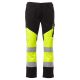 SPODNIE ROBOCZE WORKING SUMMER - ŻÓŁTY FLUO-CZARNY