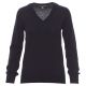SWETER W SEREK BUSINESS LADY - GRANATOWY