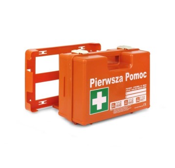APTECZKA PRZENOŚNA K-20 Z WIESZAKIEM ŚCIENNYM (DIN 13164 DIN 13157 USTNIK)