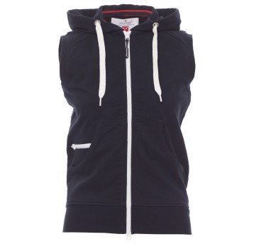 BEZRĘKAWNIK ROZPINANY BOXER+LADY - GRANATOWY