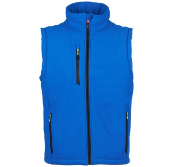 BEZRĘKAWNIK SOFTSHELL CREEK VEST PAD - KRÓLEWSKI NIEBIESKI-GRANATOWY