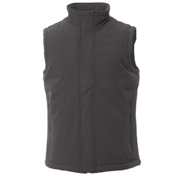 BEZRĘKAWNIK SOFTSHELL NORDET VEST - ANTRACYTOWY