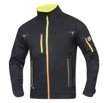 BLUZA ARDON®CREATRON® - CZARNY-NEON