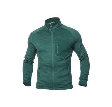 BLUZA BREEFFIDRY MELANGE - ZIELONY