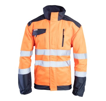 BLUZA BRIXTON FLASH KAT.II KL. 2 - POMARAŃCZOWY-GRANATOWY