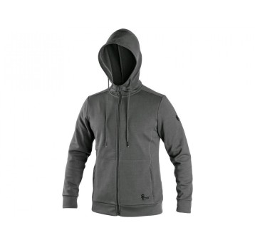 BLUZA CXS HARRISON MĘSKA - SZARO-CZARNY