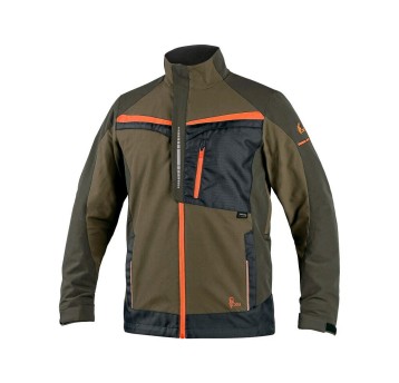 BLUZA CXS NAOS MĘSKA HV POMARAŃCZ. ELEM.