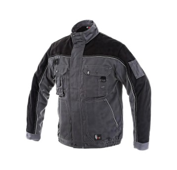 BLUZA CXS ORION OTAKAR MĘSKA ZIMOWA - SZARO-CZARNY