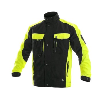 BLUZA CXS SIRIUS BRIGHTON MĘSKA - CZARNO-ŻÓŁTY