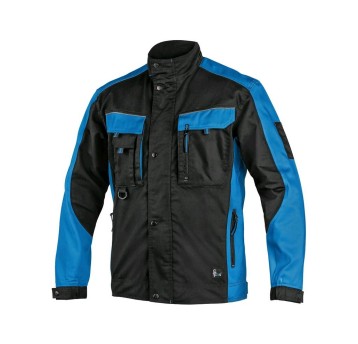 BLUZA CXS SIRIUS BRIGHTON MĘSKA - CZARNY-NIEBIESKI