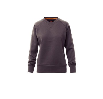 BLUZA DEKOLT OKRĄGŁY DAMSKA MISTRAL+LADY - ANTRACYTOWY