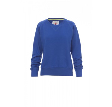 BLUZA DEKOLT OKRĄGŁY DAMSKA MISTRAL+LADY - KRÓLEWSKI NIEBIESKI
