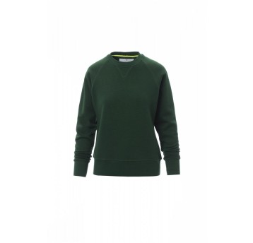 BLUZA DEKOLT OKRĄGŁY DAMSKA MISTRAL+LADY - ZIELONY