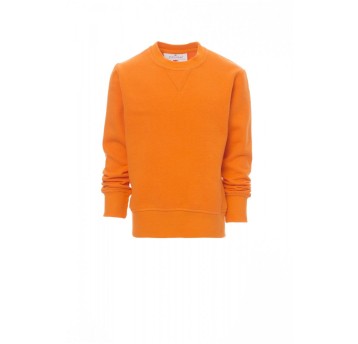 BLUZA DEKOLT OKRĄGŁY DZIECIĘCA ORLANDO KIDS - POMARAŃCZOWY