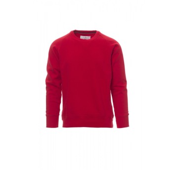BLUZA DEKOLT OKRĄGŁY MĘSKA MISTRAL+ - CZERWONY