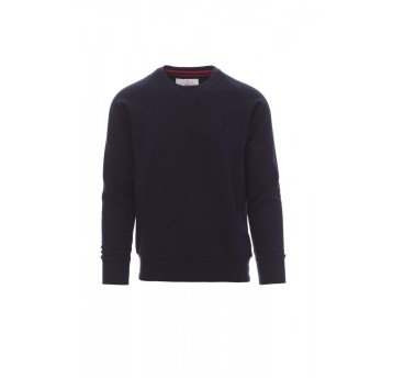BLUZA DEKOLT OKRĄGŁY MĘSKA MISTRAL+ - GRANATOWY
