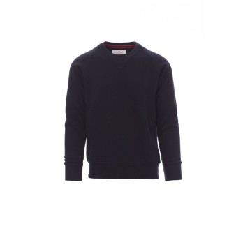 BLUZA DEKOLT OKRĄGŁY MĘSKA MISTRAL+ SUMMER - GRANATOWY