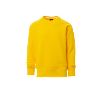 BLUZA DEKOLT OKRĄGŁY MĘSKA MISTRAL+ - ŻÓŁTY