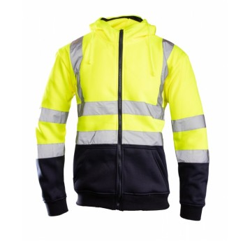 BLUZA DRESOWA BRIXTON FLASH - ŻÓŁTY-GRANATOWY