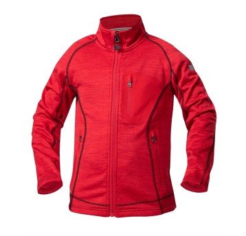 BLUZA DZIECIĘCA BREEFFIDRY MELANGE - CZERWONY