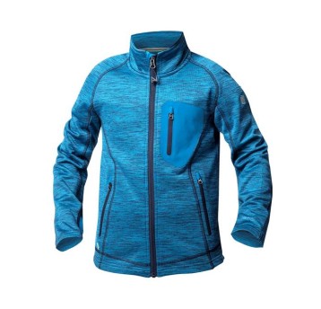 BLUZA DZIECIĘCA BREEFFIDRY MELANGE - NIEBIESKI