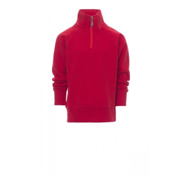 BLUZA KRÓTKI ZAMEK BŁYSKAWICZNY DZIECIĘCA ZICO+ - CZERWONY