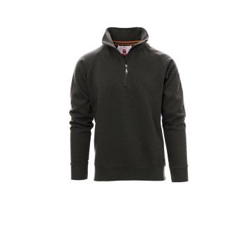BLUZA KRÓTKI ZAMEK BŁYSKAWICZNY MĘSKA MIAMI+ - ANTRACYTOWY