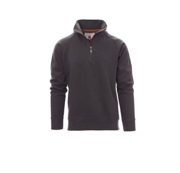 BLUZA KRÓTKI ZAMEK BŁYSKAWICZNY MĘSKA MIAMI+ - ZADYMIONY