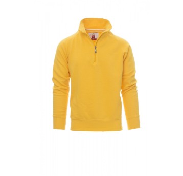 BLUZA KRÓTKI ZAMEK BŁYSKAWICZNY MĘSKA MIAMI+ - ŻÓŁTY