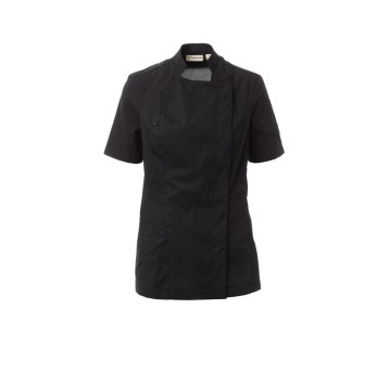 BLUZA KUCHARSKA DAMSKA STARLIGHT MESH LADY - CZARNY