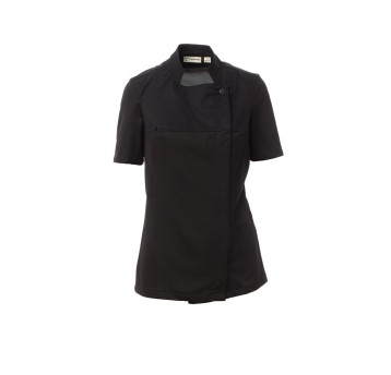 BLUZA KUCHARSKA DAMSKA STARLIGHT ULTRAMESH LADY - CZARNY
