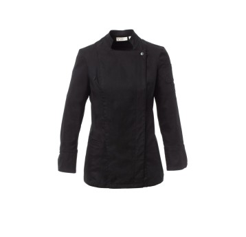 BLUZA KUCHARSKA DŁUGI RĘKAW DAMSKA STARRED LADY - CZARNY