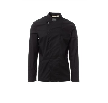 BLUZA KUCHARSKA DŁUGI RĘKAW MĘSKA ELITE MESH - CZARNY