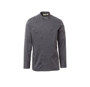 BLUZA KUCHARSKA DŁUGI RĘKAW MĘSKA STARRED MESH - ŻELAZNY SZARY