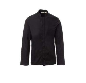 BLUZA KUCHARSKA DŁUGI RĘKAW MĘSKA SUPREME - CZARNY