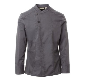 BLUZA KUCHARSKA HORECA FOODSERVICE COUTURE MESH - ŻELAZNY SZARY