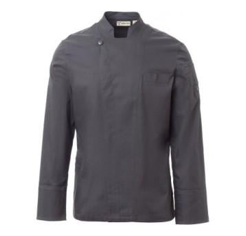 BLUZA KUCHARSKA HORECA FOODSERVICE ELITE - ŻELAZNY SZARY