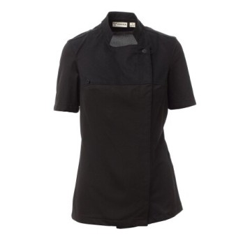 BLUZA KUCHARSKA HORECA FOODSERVICE STARLIGHT ULTRAMESH LADY - CZARNY