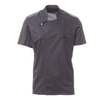 BLUZA KUCHARSKA HORECA FOODSERVICE STARLIGHT ULTRAMESH - ŻELAZNY SZARY