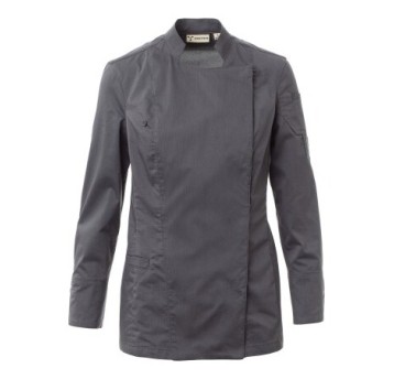 BLUZA KUCHARSKA HORECA FOODSERVICE STARRED MESH LADY - ŻELAZNY SZARY