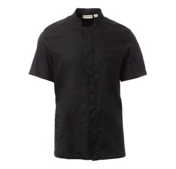 BLUZA KUCHARSKA HORECA FOODSERVICE SUPREME SS - CZARNY