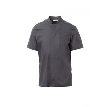 BLUZA KUCHARSKA MĘSKA SUPREME SS - ŻELAZNY SZARY