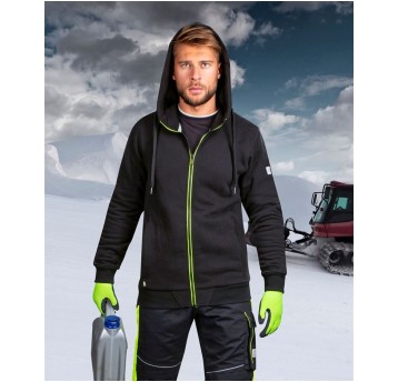 BLUZA M003 - CZARNO-ŻÓŁTY