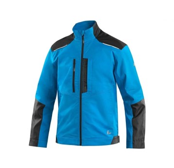 BLUZA MĘSKA CXS SOLIS - NIEBIESKI-CZARNY