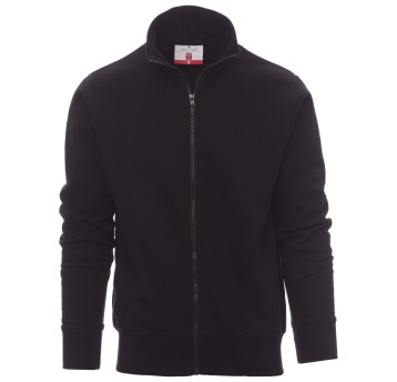 BLUZA NA ZAMEK HOUSTON - CZARNY